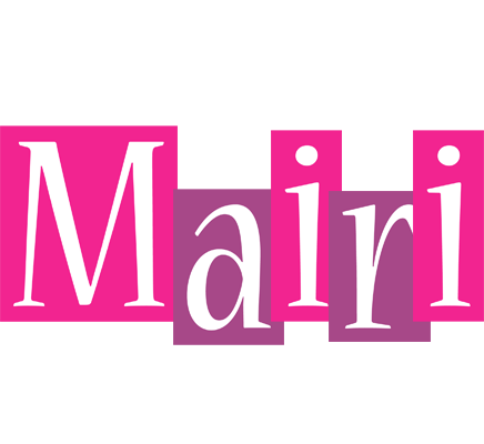Mairi whine logo