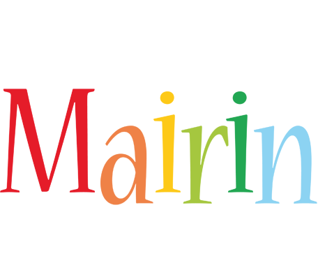 Mairin birthday logo
