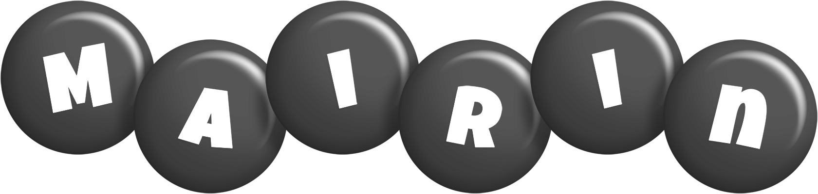 Mairin candy-black logo