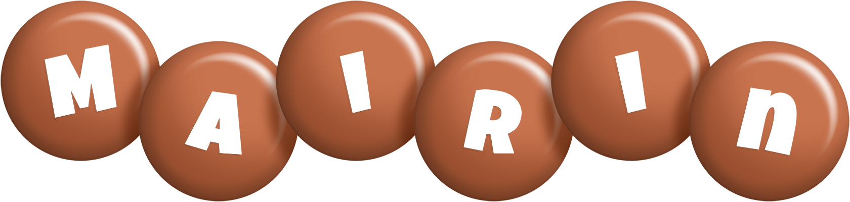 Mairin candy-brown logo