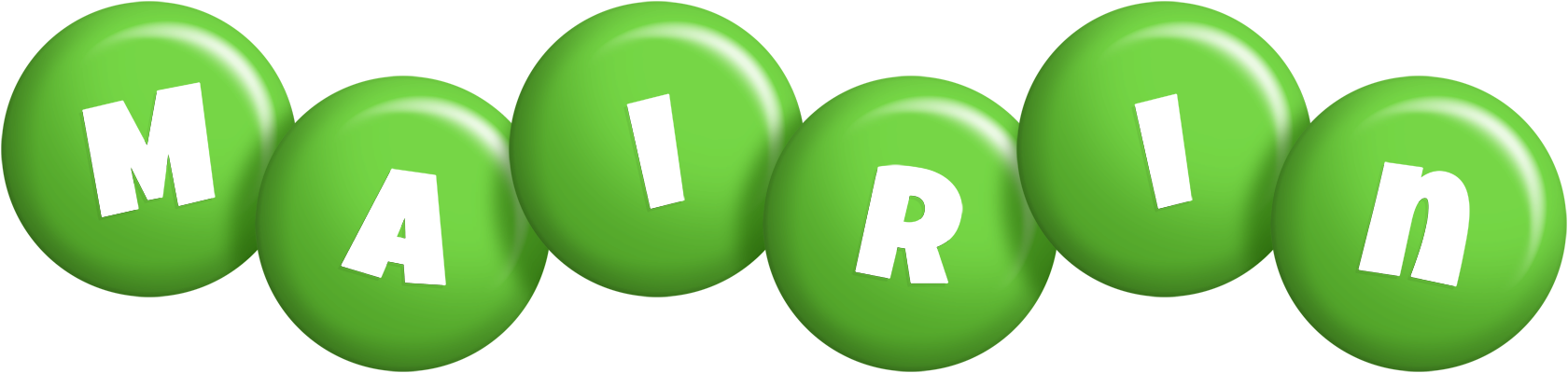 Mairin candy-green logo