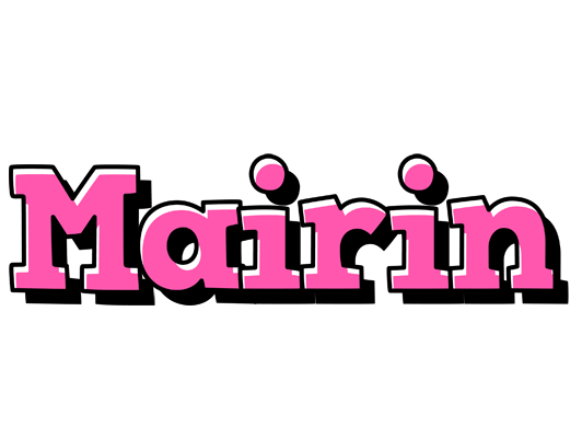 Mairin girlish logo