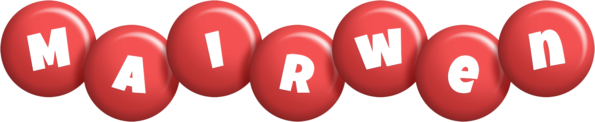 Mairwen candy-red logo