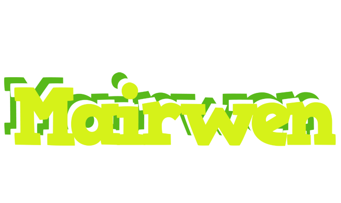 Mairwen citrus logo