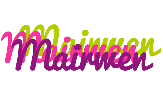 Mairwen flowers logo