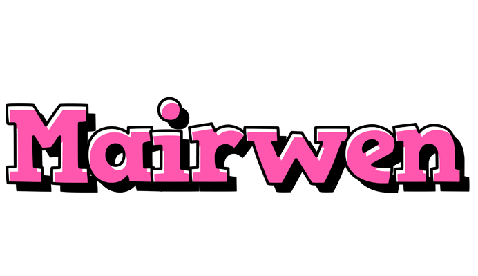 Mairwen girlish logo