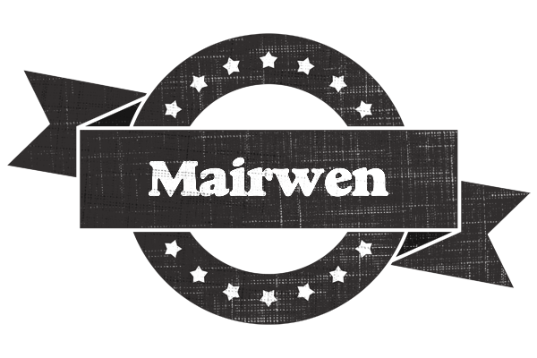 Mairwen grunge logo