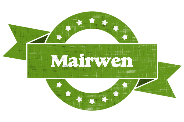 Mairwen natural logo