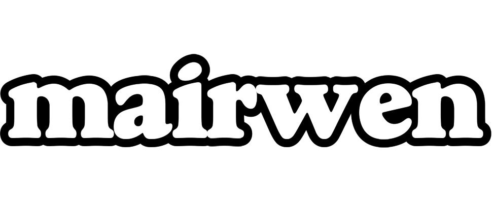 Mairwen panda logo