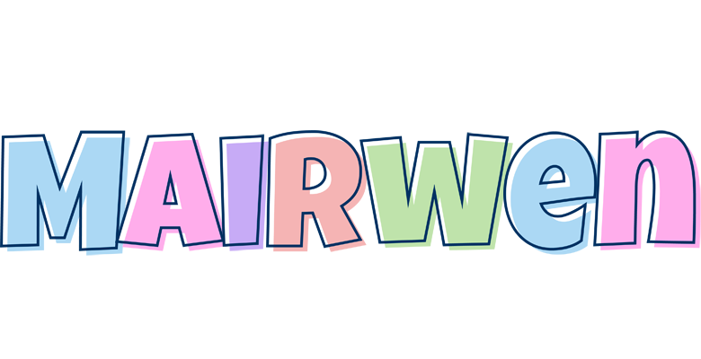 Mairwen pastel logo