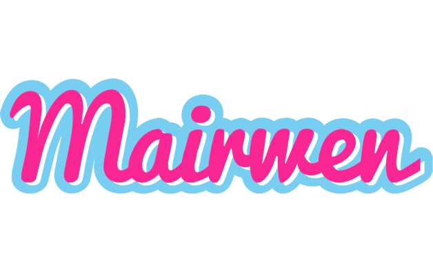 Mairwen popstar logo