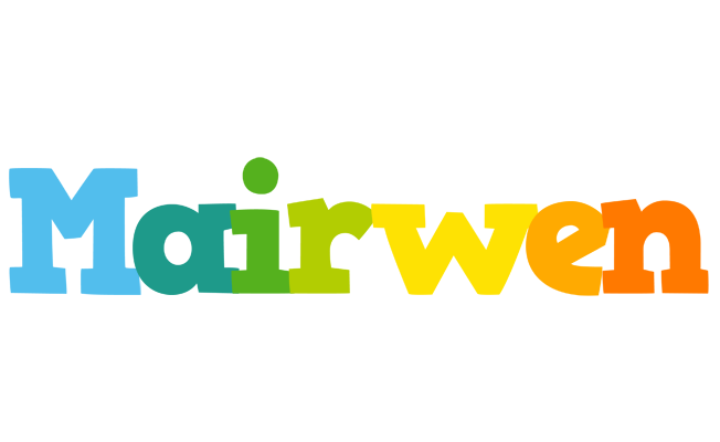 Mairwen rainbows logo
