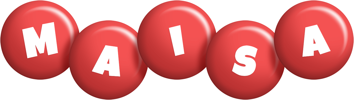 Maisa candy-red logo