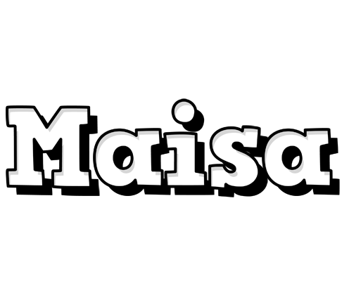 Maisa snowing logo