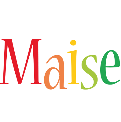 Maise birthday logo