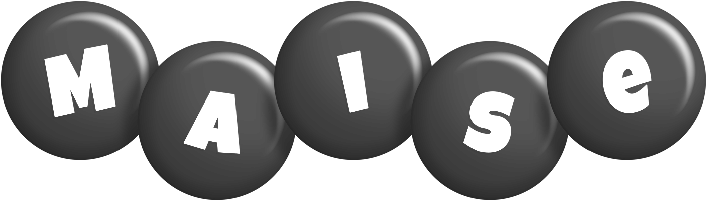 Maise candy-black logo