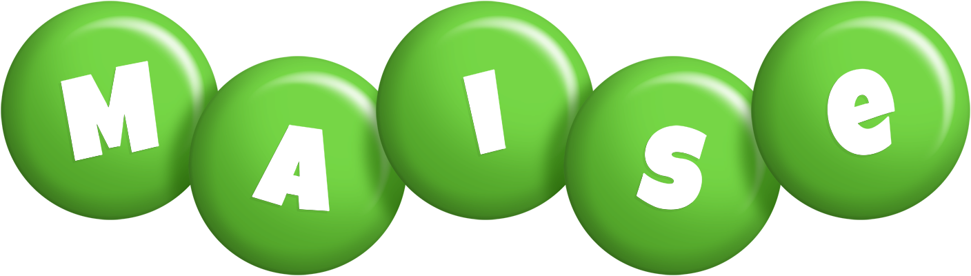 Maise candy-green logo