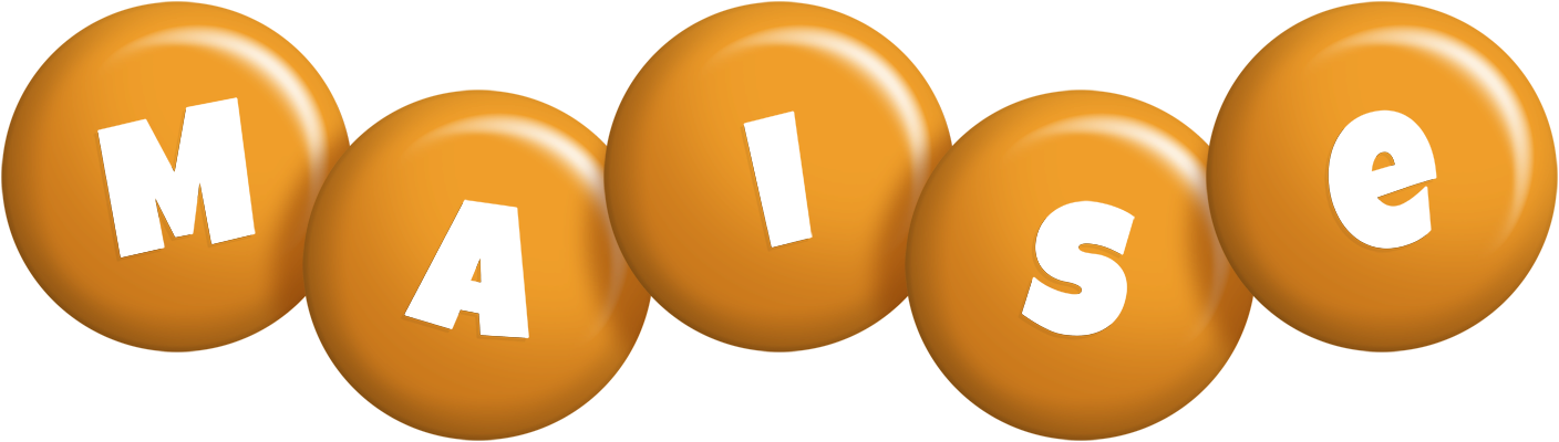 Maise candy-orange logo