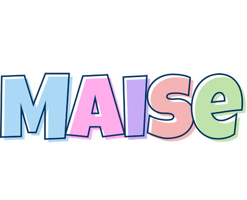 Maise pastel logo