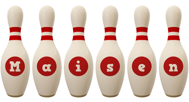 Maisen bowling-pin logo
