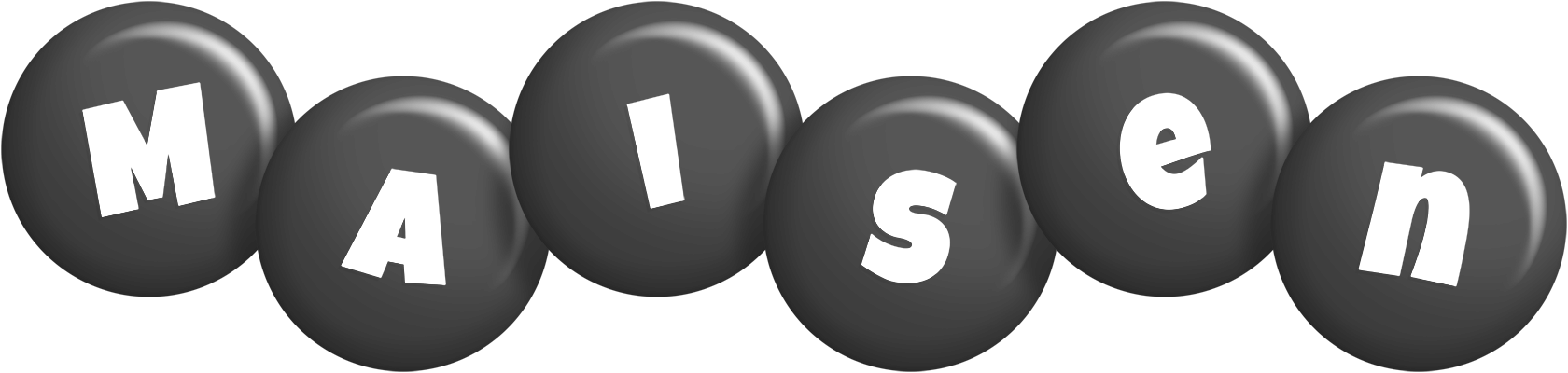 Maisen candy-black logo