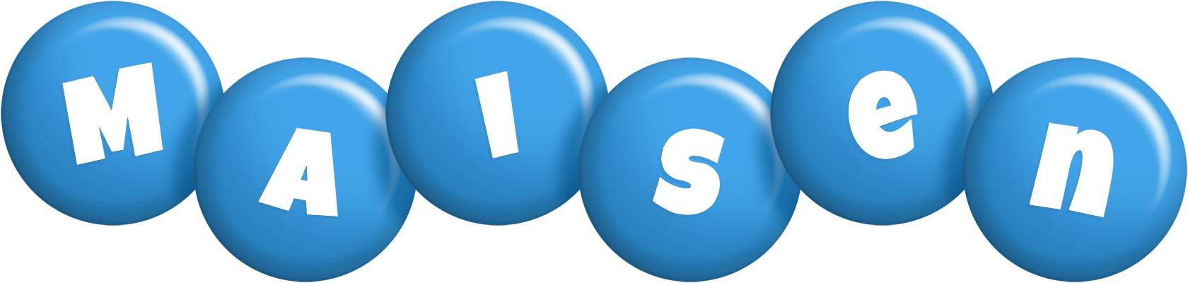 Maisen candy-blue logo