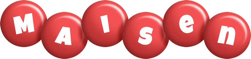 Maisen candy-red logo