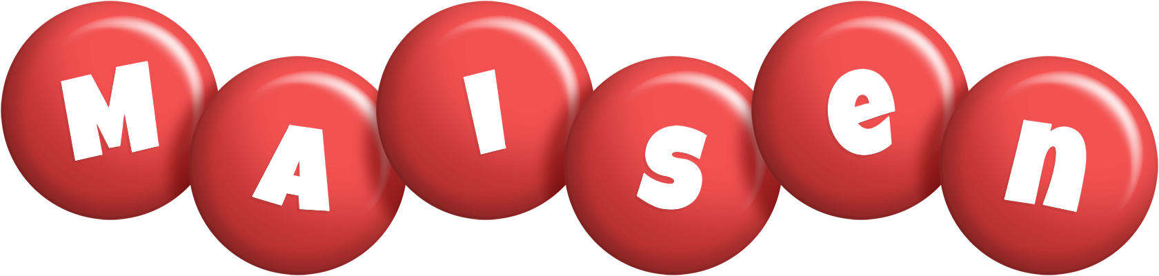 Maisen candy-red logo