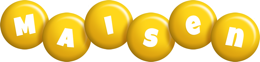 Maisen candy-yellow logo