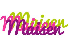 Maisen flowers logo