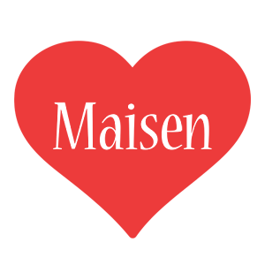 Maisen love logo