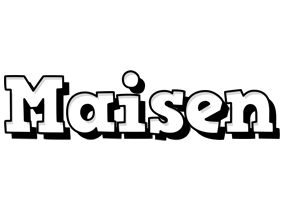 Maisen snowing logo