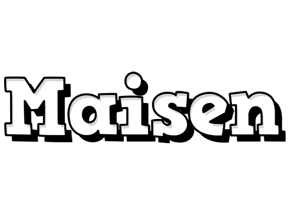 Maisen snowing logo