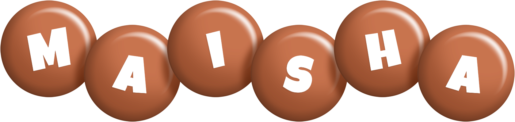 Maisha candy-brown logo