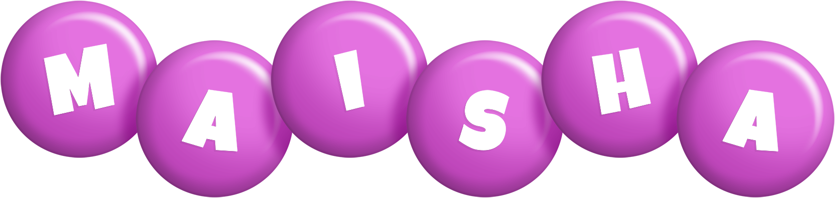 Maisha candy-purple logo