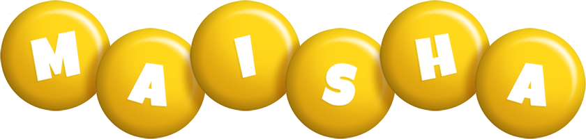Maisha candy-yellow logo