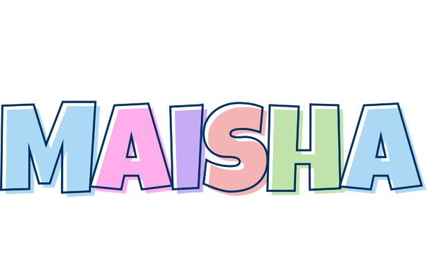 Maisha pastel logo