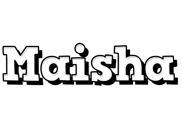 Maisha snowing logo