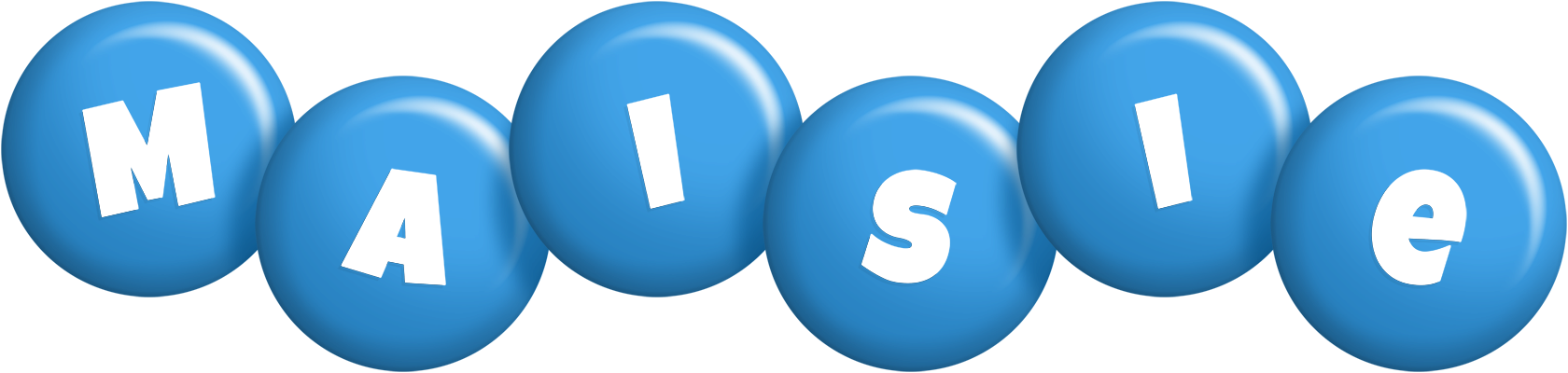 Maisie candy-blue logo