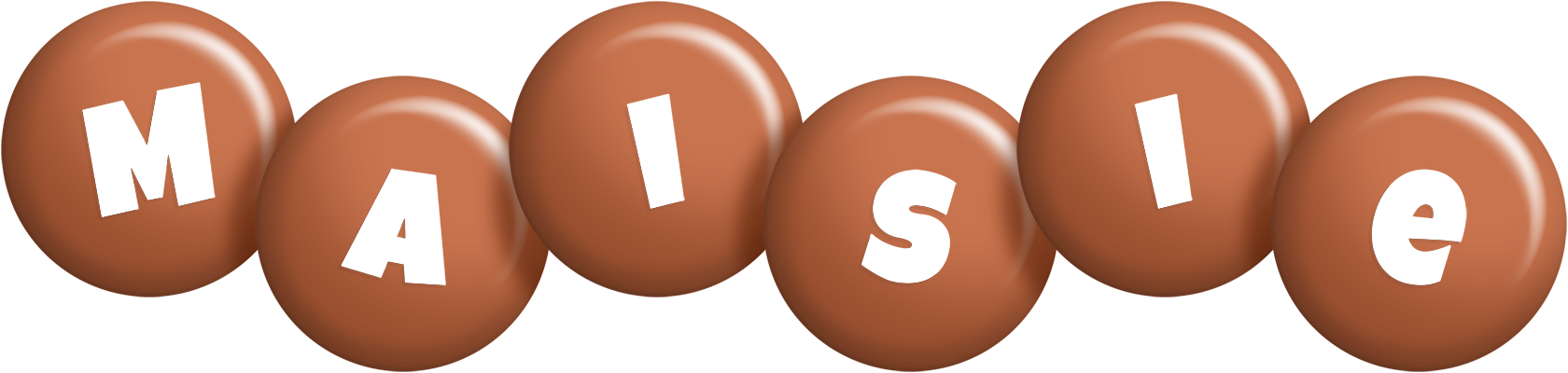 Maisie candy-brown logo