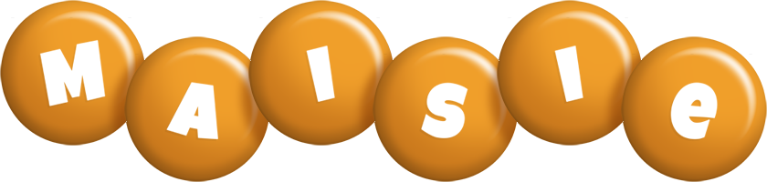 Maisie candy-orange logo