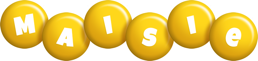 Maisie candy-yellow logo