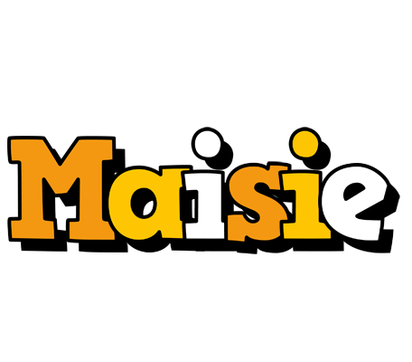 Maisie cartoon logo