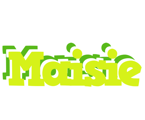 Maisie citrus logo