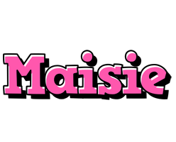 Maisie girlish logo