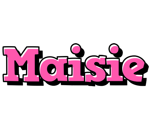 Maisie girlish logo