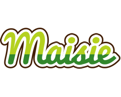 Maisie golfing logo