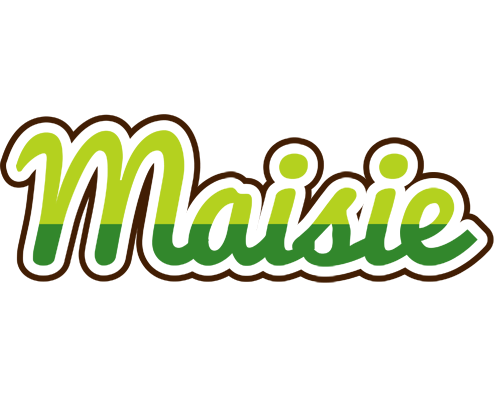 Maisie golfing logo