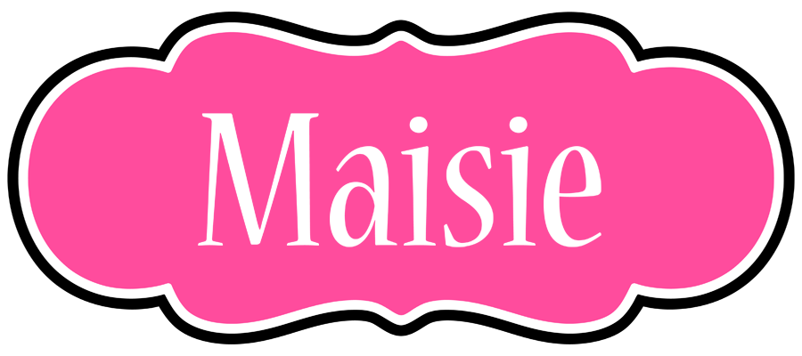 Maisie invitation logo