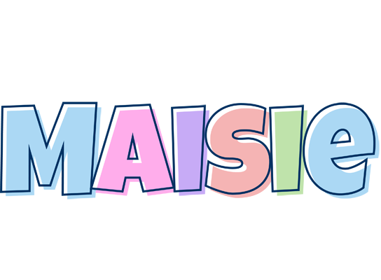 Maisie pastel logo